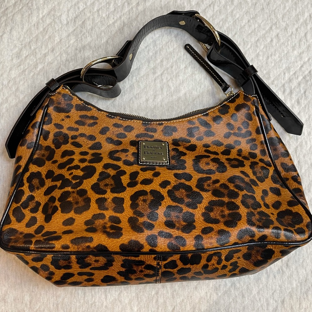 Doney & Bourke Leopard Purse